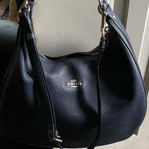 Navy Harley Hobo shoulder bag , crossbody strap